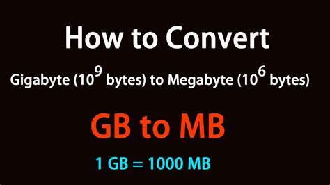 convert giga to mega|convert megabytes into gigabytes.